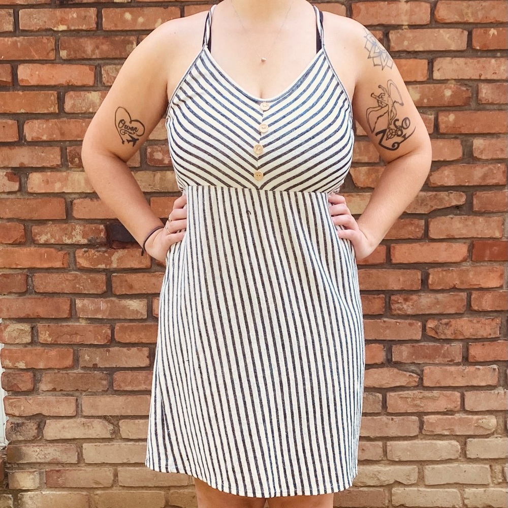 Striped Boutique Dress